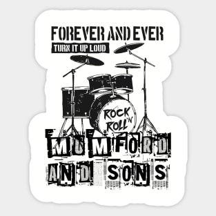 mumford forever Sticker